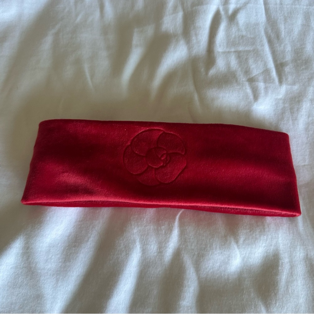 Chanel Red Headband